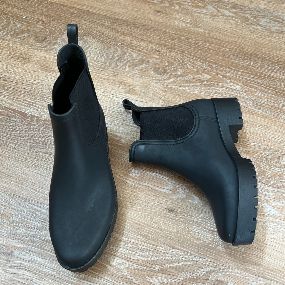 Jeffrey Campbell Black Ankle Boots